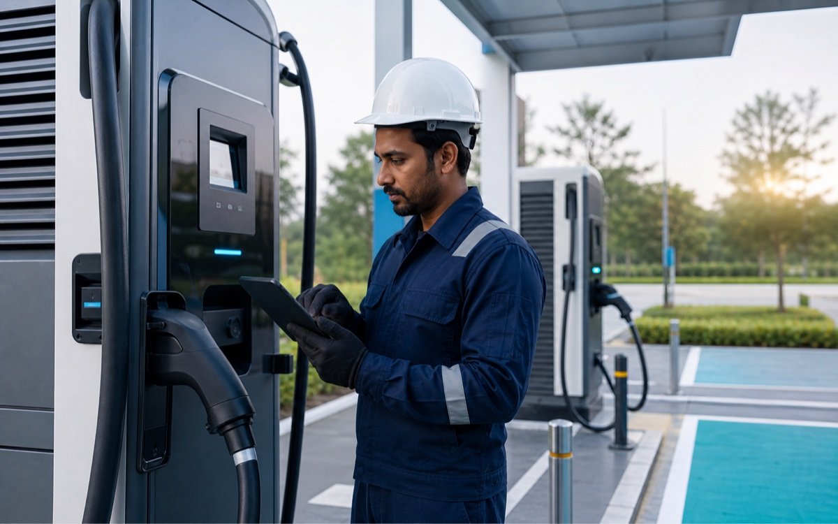 EV fleet charging operations and technical support